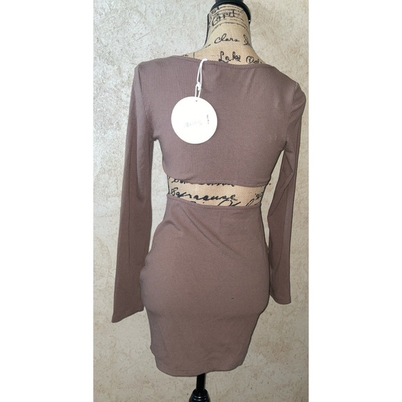 Princess Poly Drake Mini Dress Brown medium/large - Picture 2 of 5